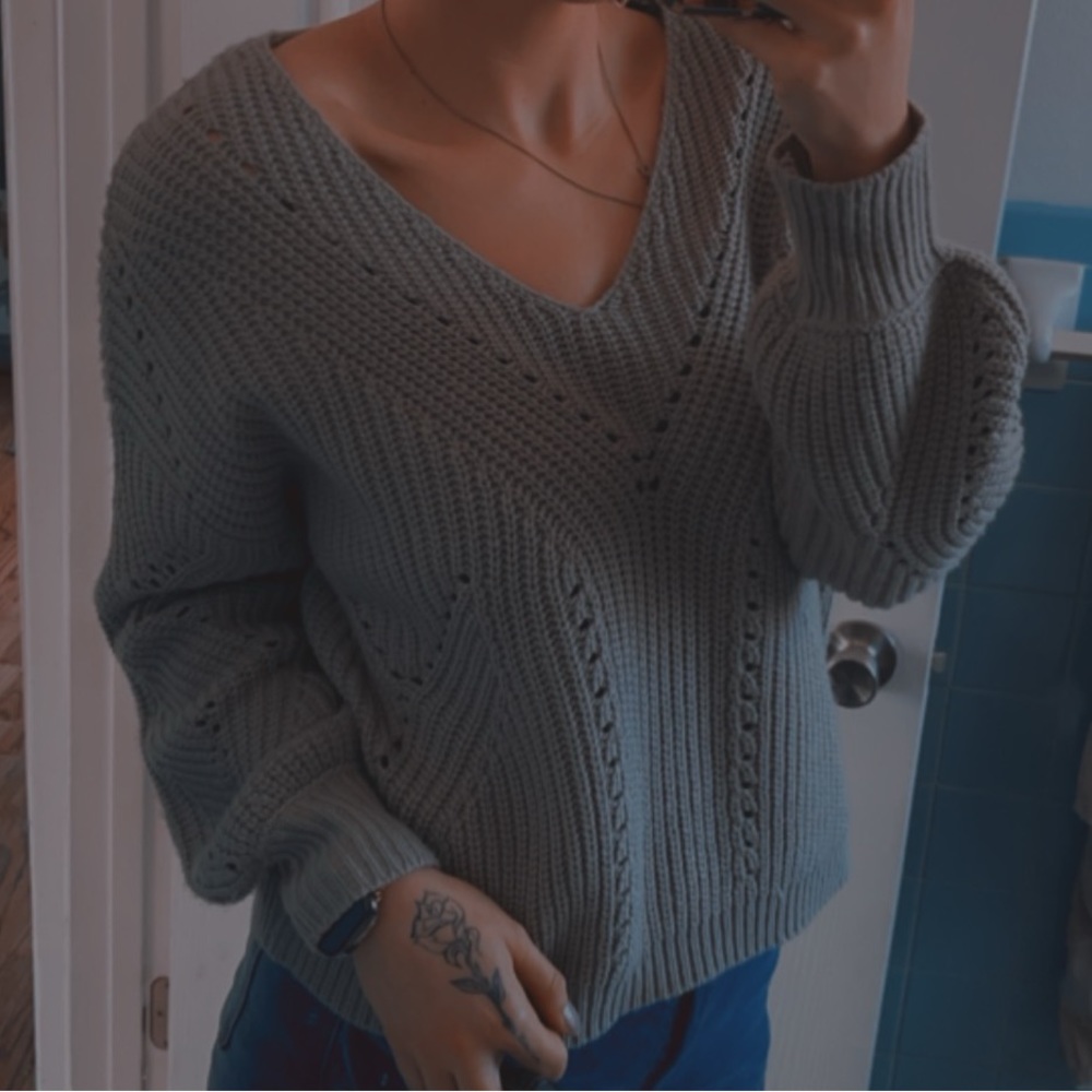 Cute Knitted Fabric Sweater